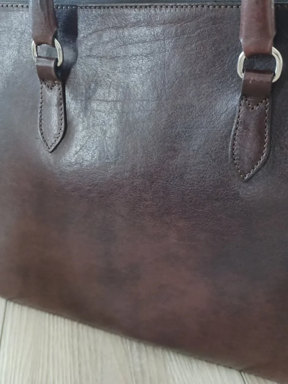 Valentina italian leather